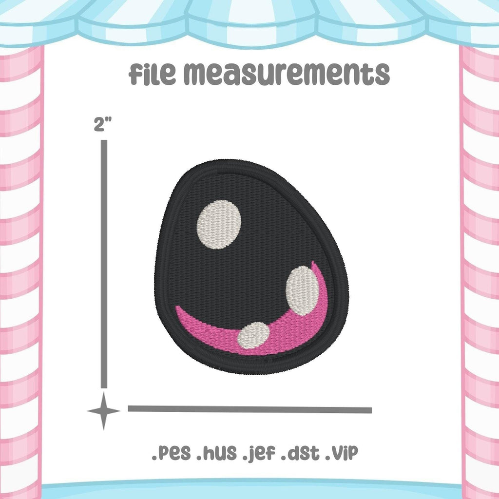Puppy Eyes Pattern 4x4 Embroidery Machine Design Kawaii DIY
