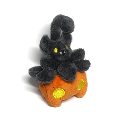 Pumpkinboo ITH Embroidery Plush Pattern Halloween Embroidery Machine Pattern Creepy Cute Kawaii Tiny Plush Pumpkin Bat 4x4