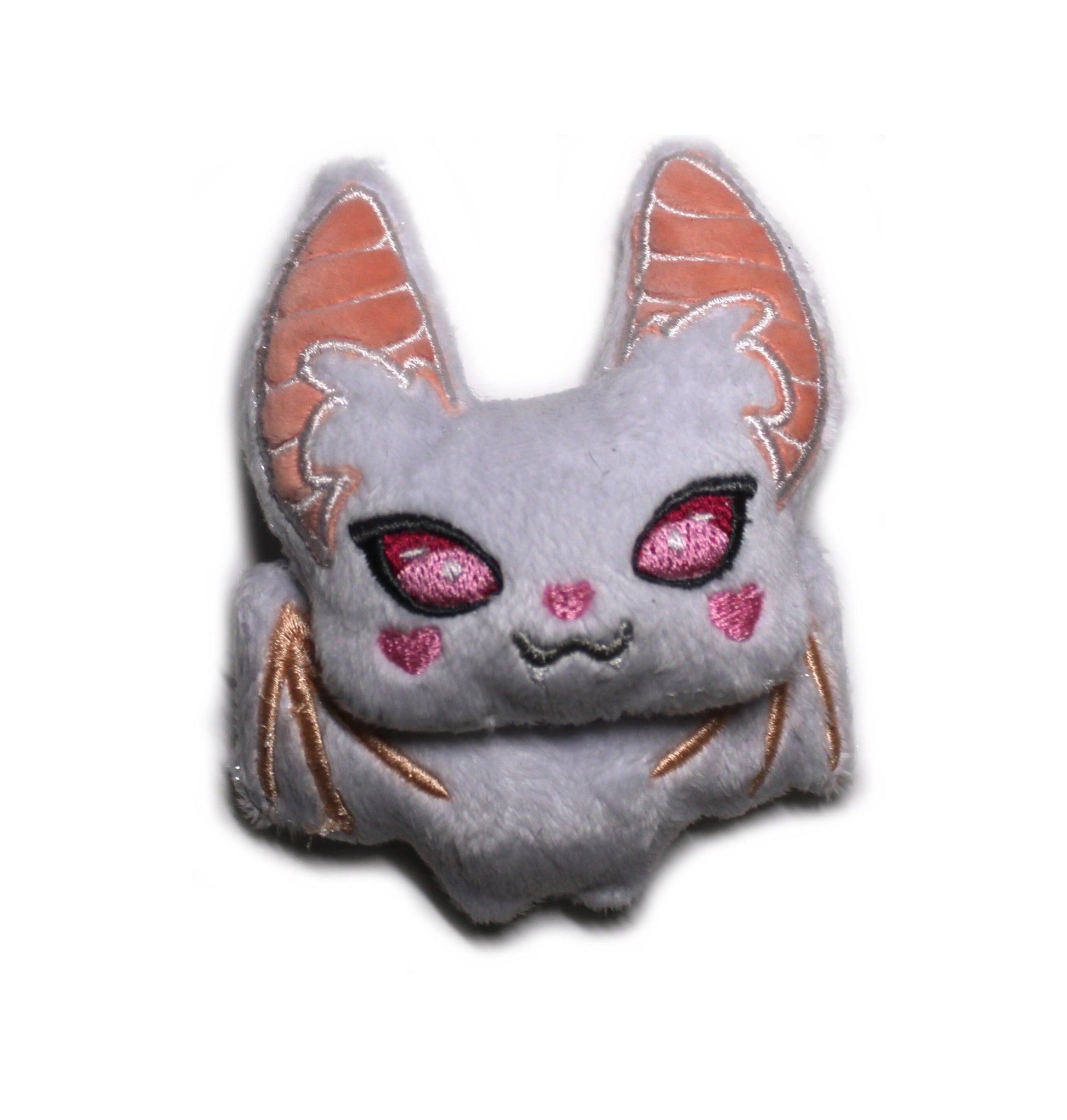 Baby Bat ITH Embroidery Plush Pattern Kawaii Keychain Halloween Embroidery Machine Pattern Cute