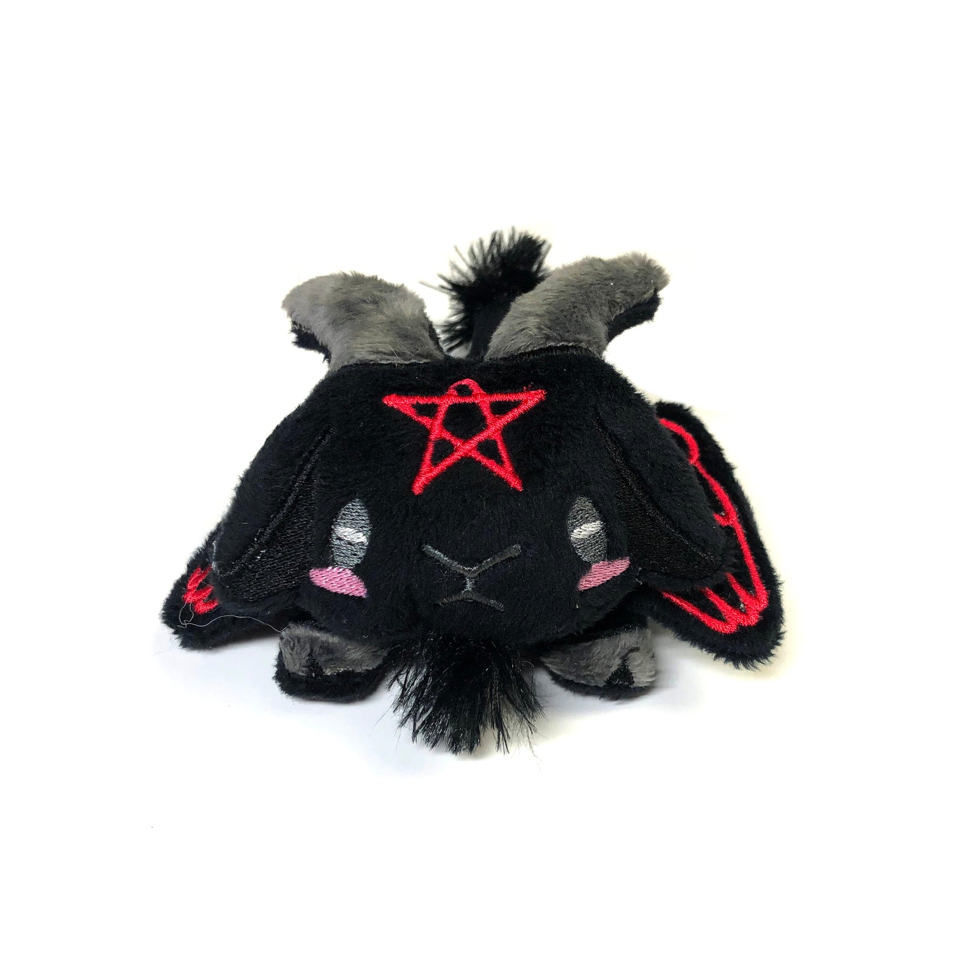 Baphomet ITH Embroidery Plush Pattern Kawaii Halloween Embroidery Machine Pattern Cute Satanic 4x4 5x7 - PERSONAL USE