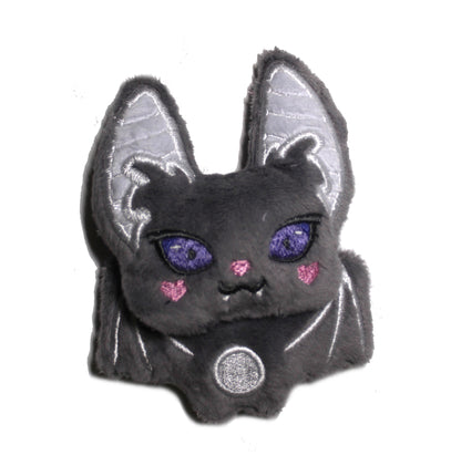 Baby Bat ITH Embroidery Plush Pattern Kawaii Keychain Halloween Embroidery Machine Pattern Cute