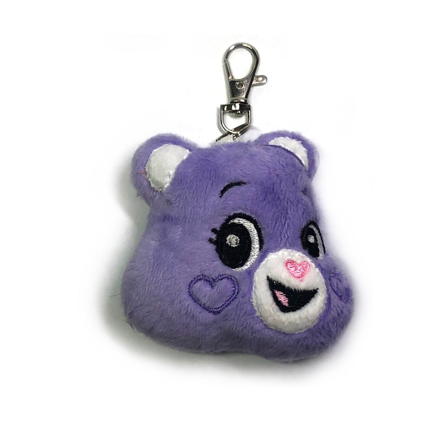 Sweet Bears ITH Embroidery Pattern Tiny Plush Cute Fluffy Pastel Keychain