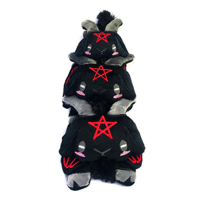 Baphomet Plush The Original Kawaii Occult Goat Demon Plushie Cute Satanic Stuffed Animal Pastel READY TO SHIP