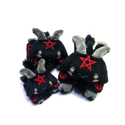 Baphomet Plush The Original Kawaii Occult Goat Demon Plushie Cute Satanic Stuffed Animal Pastel READY TO SHIP