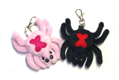 Cutie Widow Spider ITH Embroidery Plush Pattern Keychain Halloween Embroidery Machine Pattern Creepy Cute Kawaii