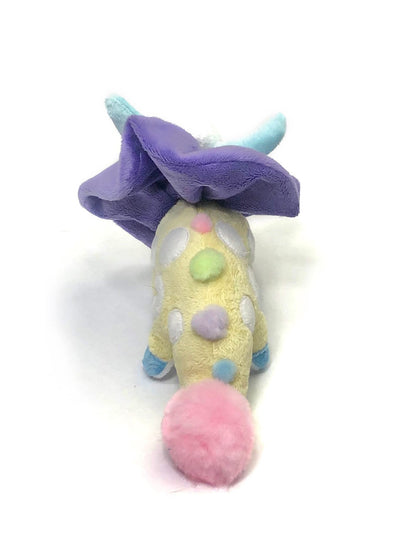 Funceratops Clown Triceratops Plushie Kawaii Tiny Plush Cute Fluffy Pastel Circus Clowncore MADE TO ORDER