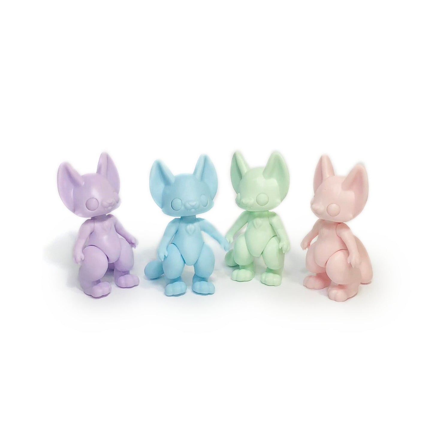 Cutie Cat Doll BJD Resin STL Files 3D Print Kawaii Feline Doll Furry Anthropomorphic Ball Jointed Elastic Doll