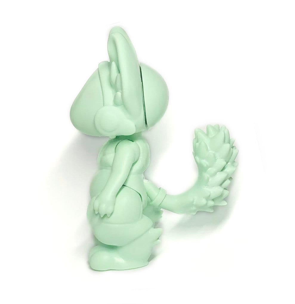 Cutie Protogen Doll BJD Resin STL Files 3D Print Kawaii Doll Furry Anthropomorphic Ball Jointed Elastic Doll