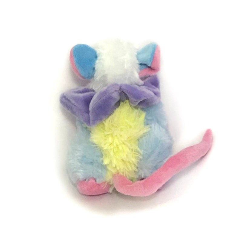 Opossum Clown Marsupial Possum Plushie Kawaii Tiny Plush Cute Fluffy Pastel Circus Clowncore Handmade MADE TO ORDER