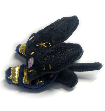 Anubis ITH Embroidery Plush Pattern Kawaii Halloween Embroidery Machine Pattern Cute Egyptian Jackal God 4x4