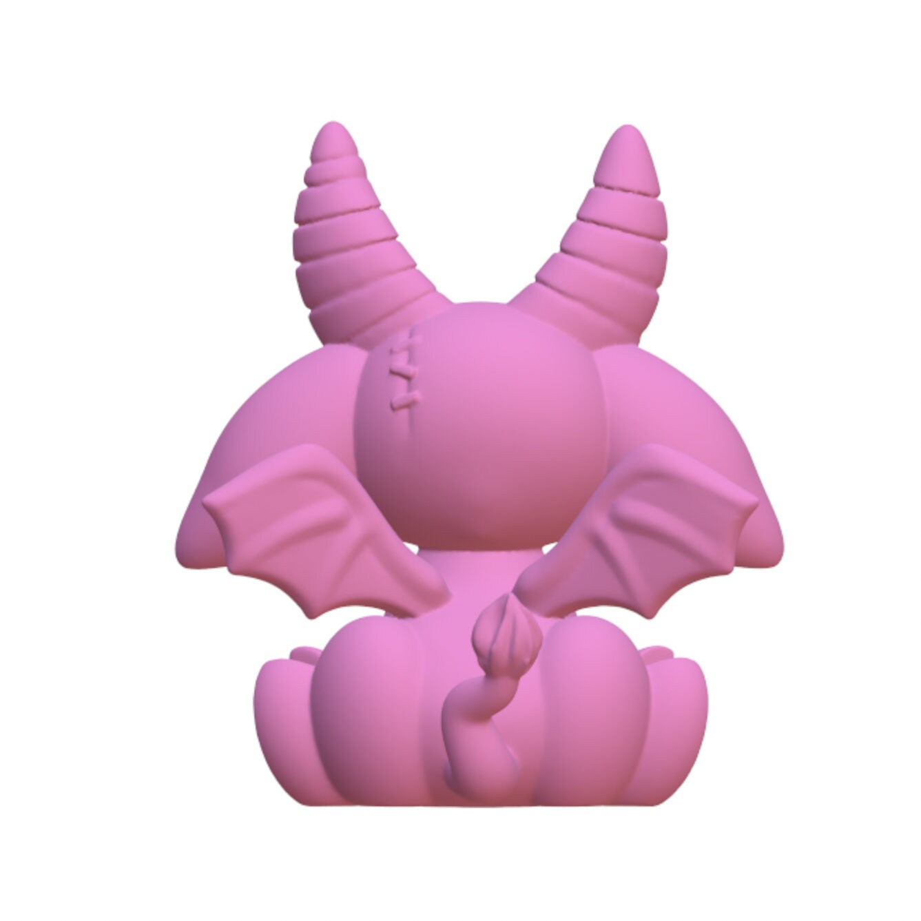 Baphomet Kawaii Resin STL Files 3D Print Figurine Decoration Doll Goth Emo Satanist Occult