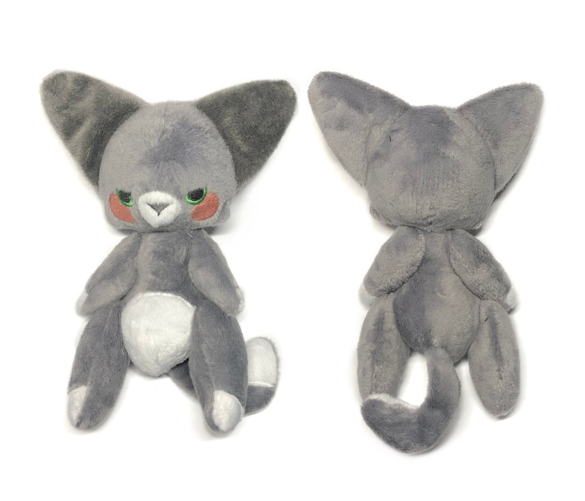 Kitty Cat Plush Doll Jointed ITH Embroidery Plush Pattern Keychain Nostalgia 4x4 Embroidery Machine Pattern Cute Kawaii