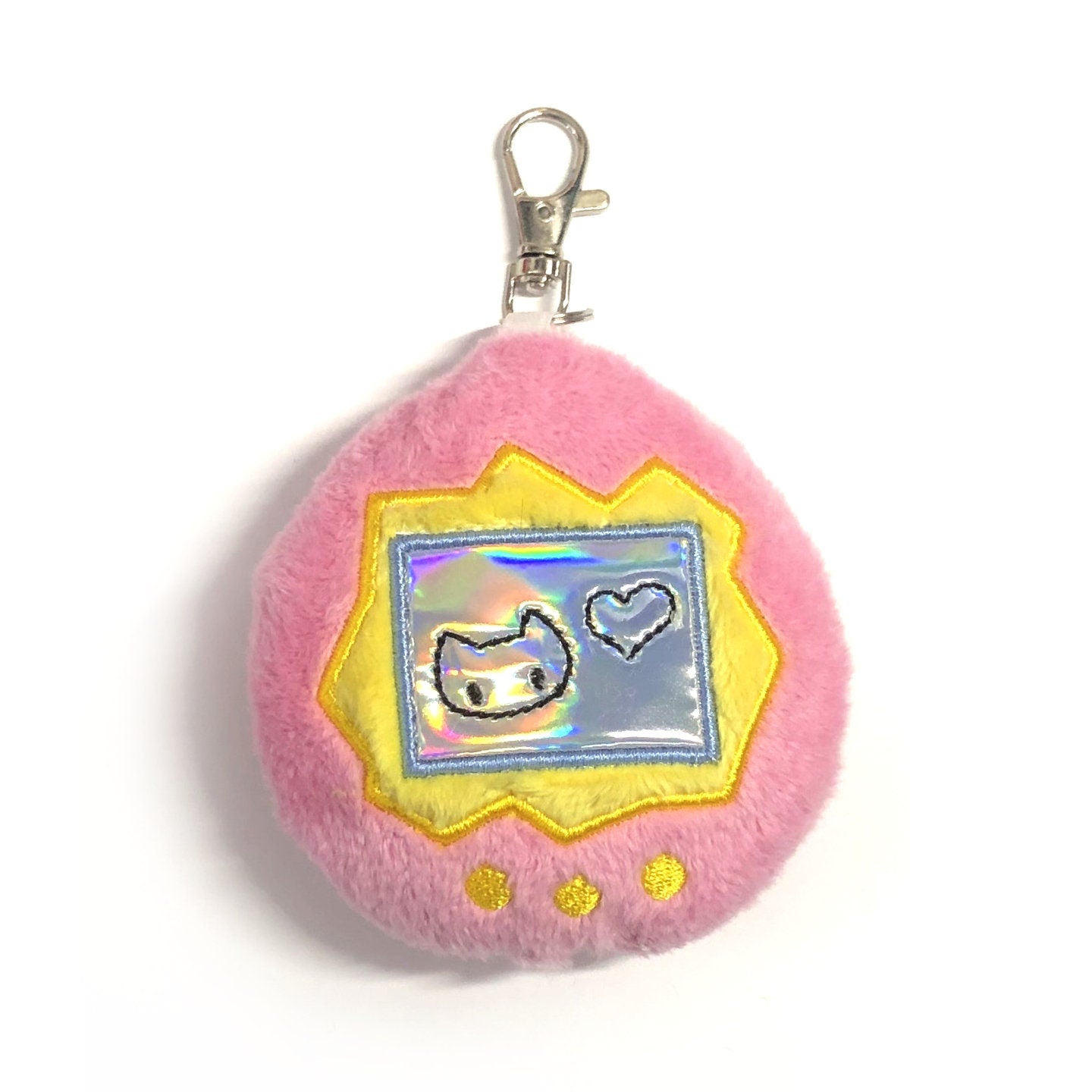 Virtual Electronic Pet Y2K ITH Embroidery Plush Pattern Keychain Nostalgia 4x4 Embroidery Machine Pattern Cute Kawaii 2000s