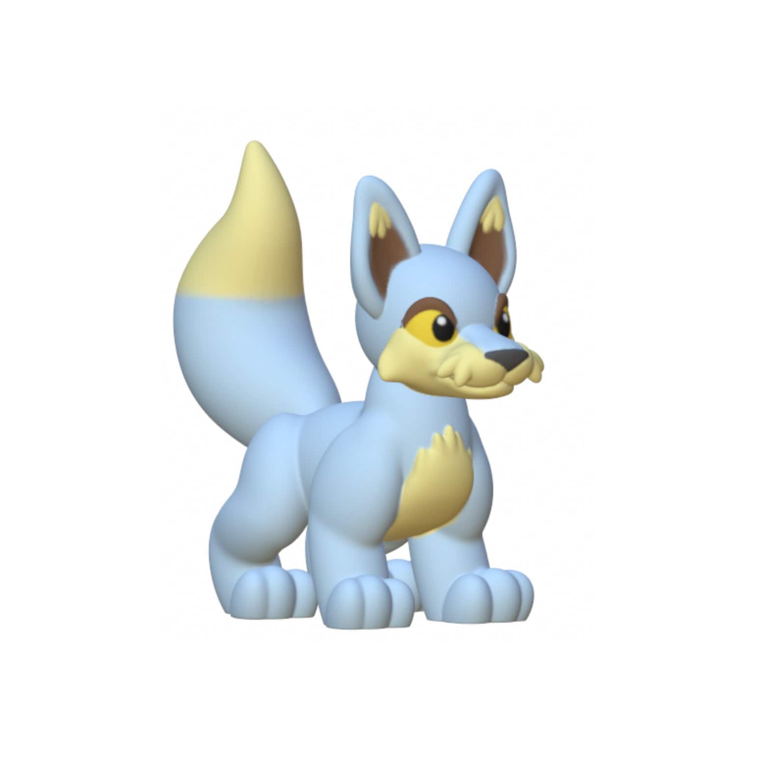 Neopets Lupe Figurine STL 3D Print File