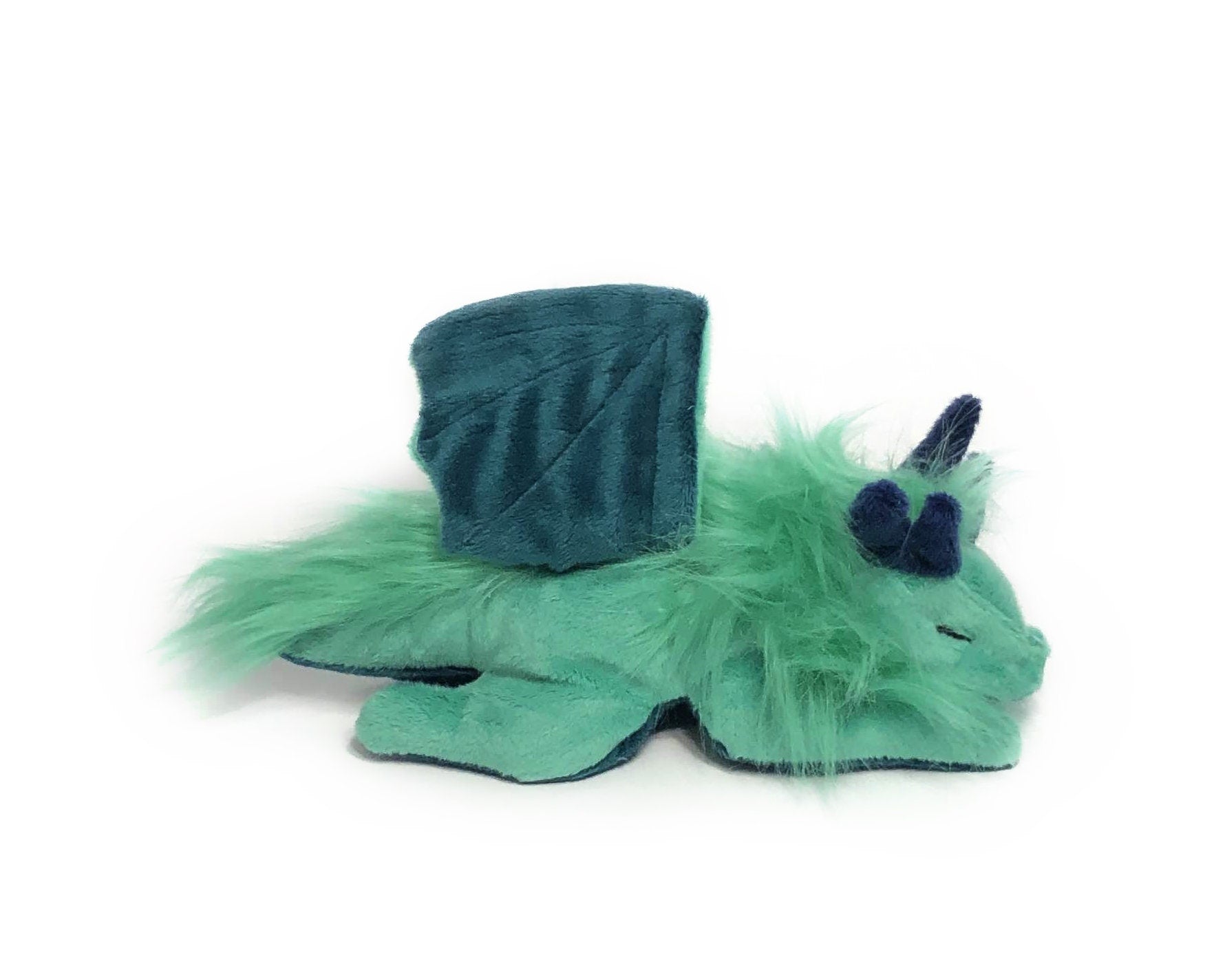 Sleeping Dragon Weighted Beanie Plushie Kawaii Tiny Plush Cute Fluffy Pastel Fantasy Magic