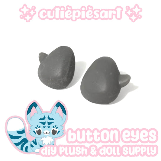 Cutie Eye Blanks 1 inch 25mm Resin 3D Printed Kawaii Plush Making Supplies Button Doll Eyes HANDMADE