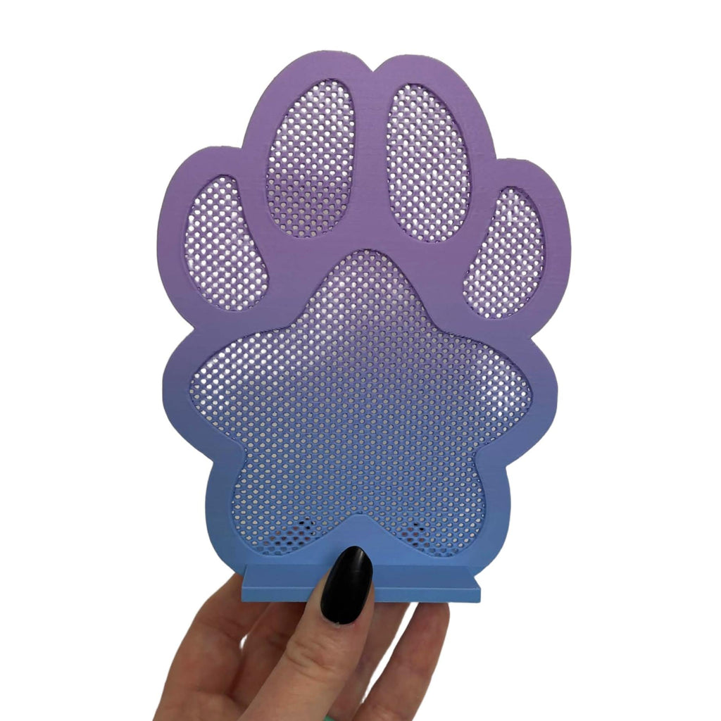 Star Paw Pin Board Freestanding Desk Display Earring Jewelry Holder Paw Pad Toe Beans