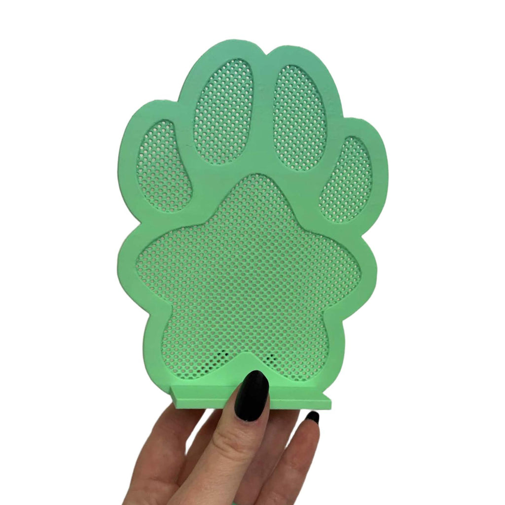 Star Paw Pin Board Freestanding Desk Display Earring Jewelry Holder Paw Pad Toe Beans