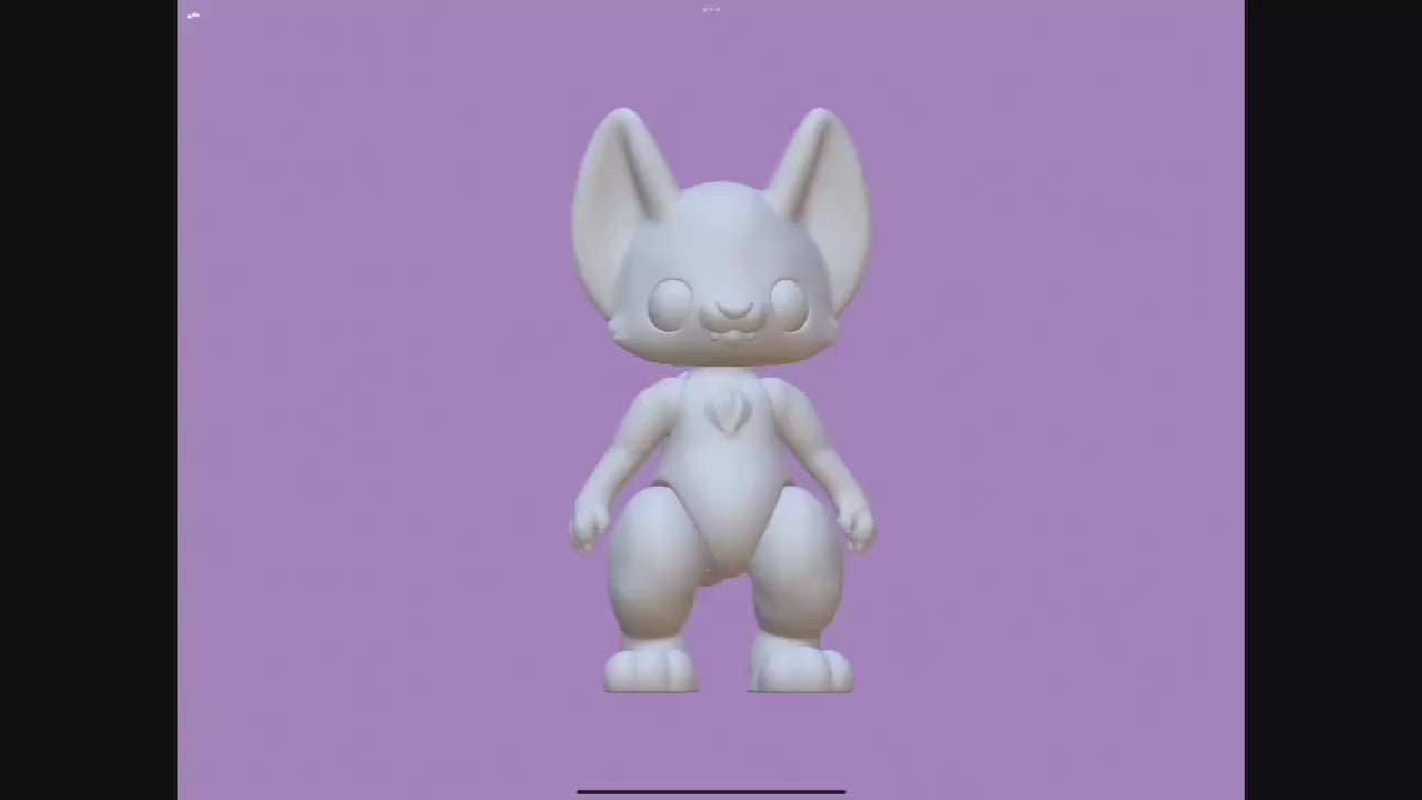 Cutie Cat Doll BJD Resin STL Files 3D Print Kawaii Feline Doll Furry Anthropomorphic Ball Jointed Elastic Doll