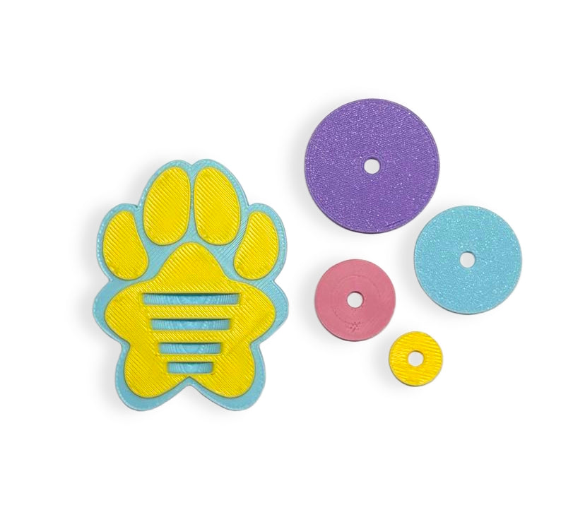 Seam Allowance Discs with Stand Star Paw Pad Toe Beans Sewing Tool Notion