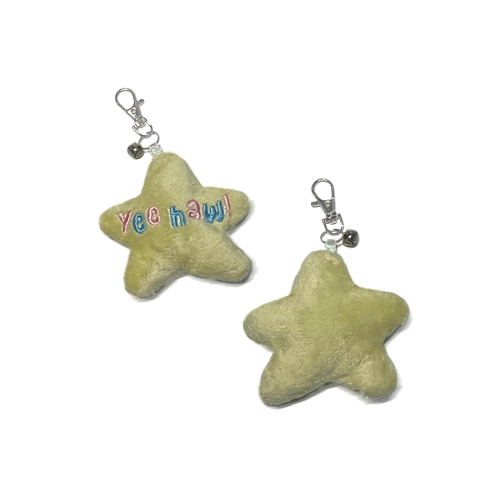 Yeehaw Twinkle Star Plush Keychain