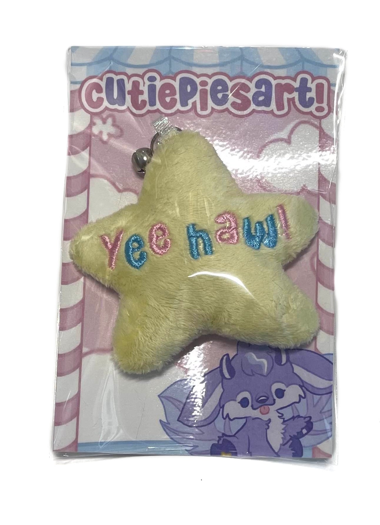Yeehaw Twinkle Star Plush Keychain
